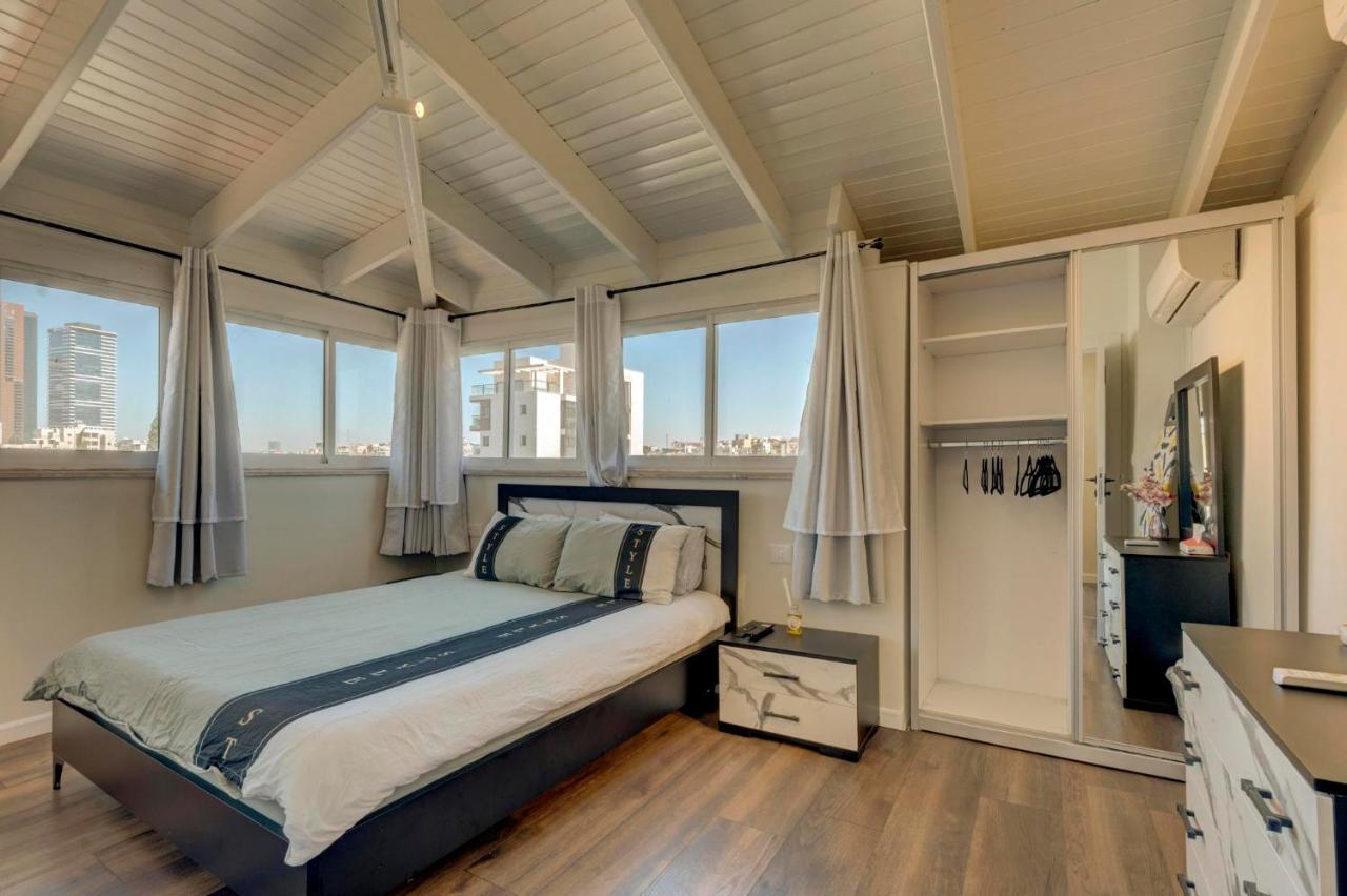 Ferienwohnung Luxury Penthouse Great Location With Parking Tlv Ramat Gan Exterior foto