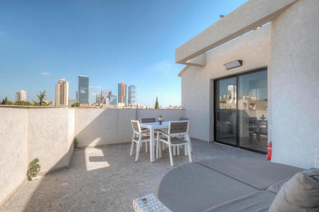 Ferienwohnung Luxury Penthouse Great Location With Parking Tlv Ramat Gan Exterior foto